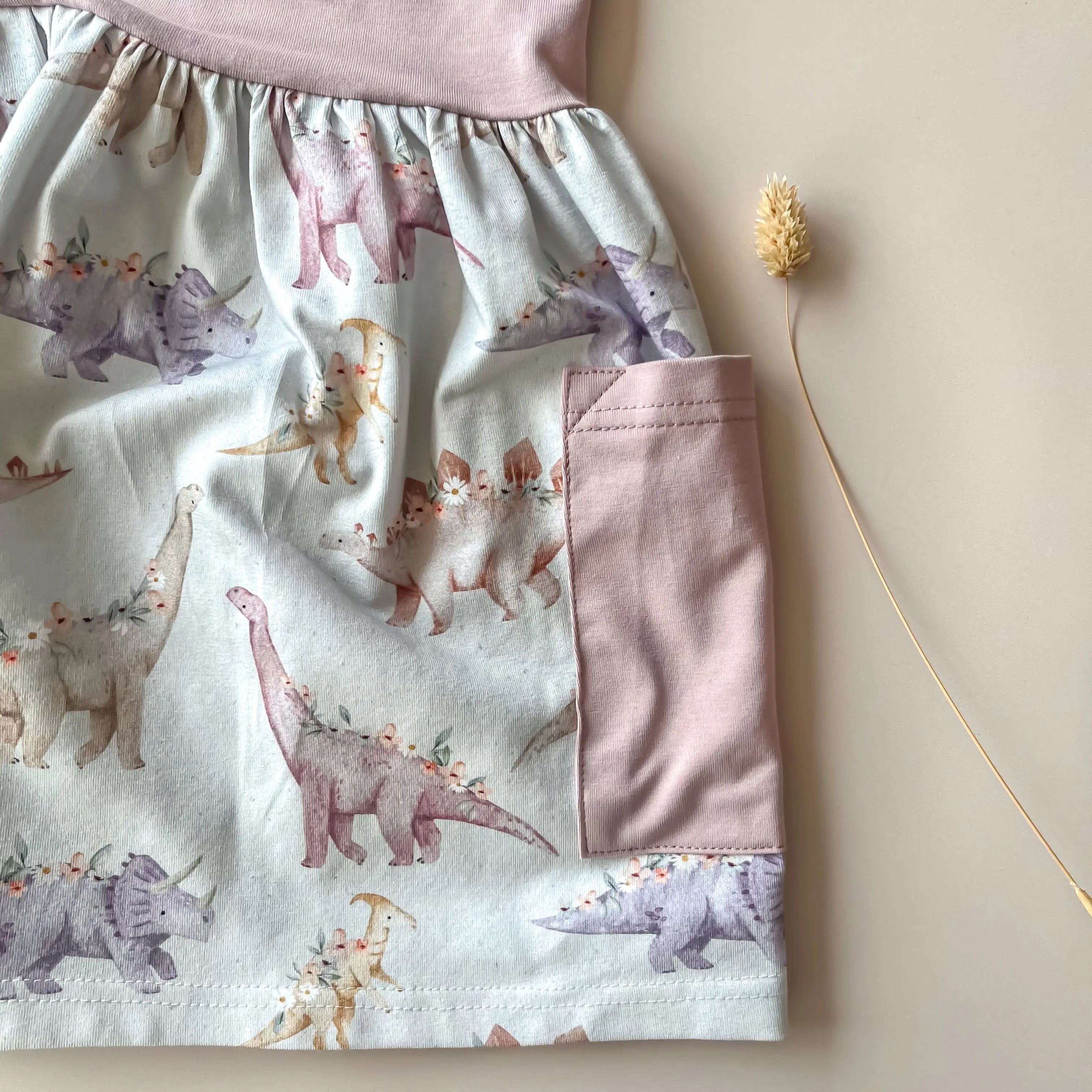 Robe sans manches imprimé dinosaures Maison Piou Piou