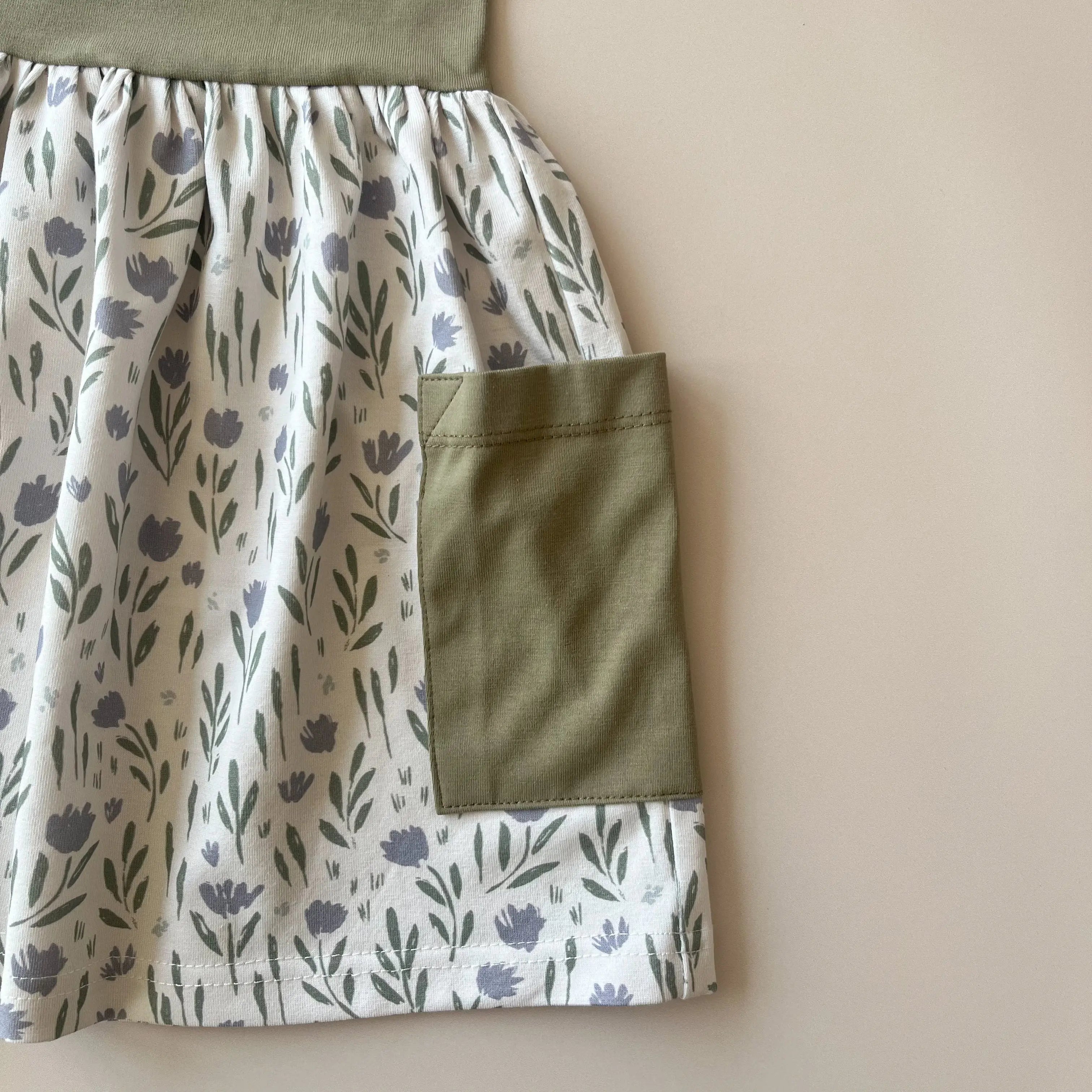 Robe sans manches imprimé fleuri   Maison Piou Piou