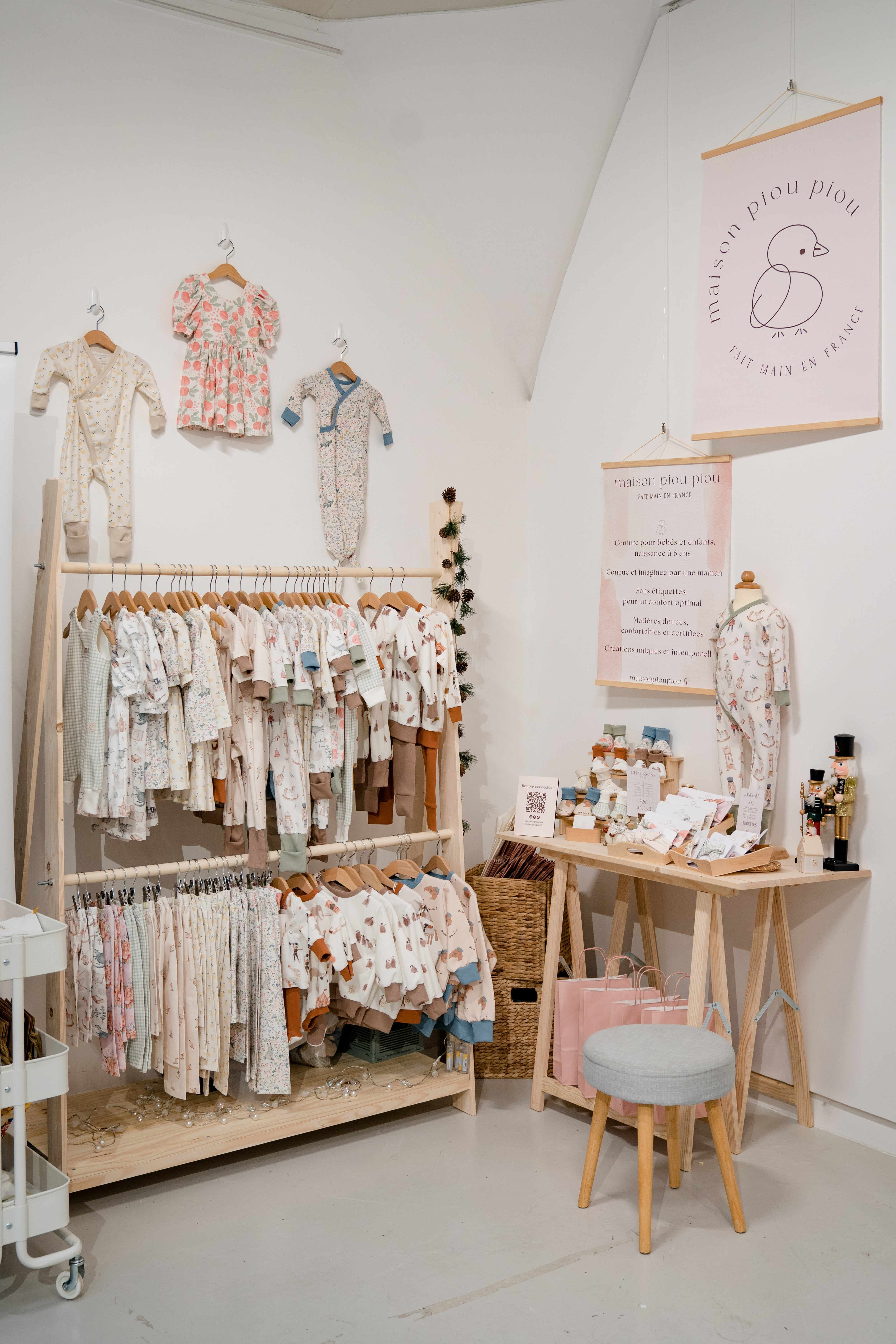 Maison Piou Piou - Vêtements pour bébé et enfant fait main en France