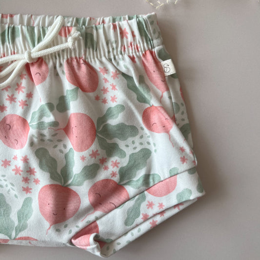 Bloomers bébé imprimé mini radis