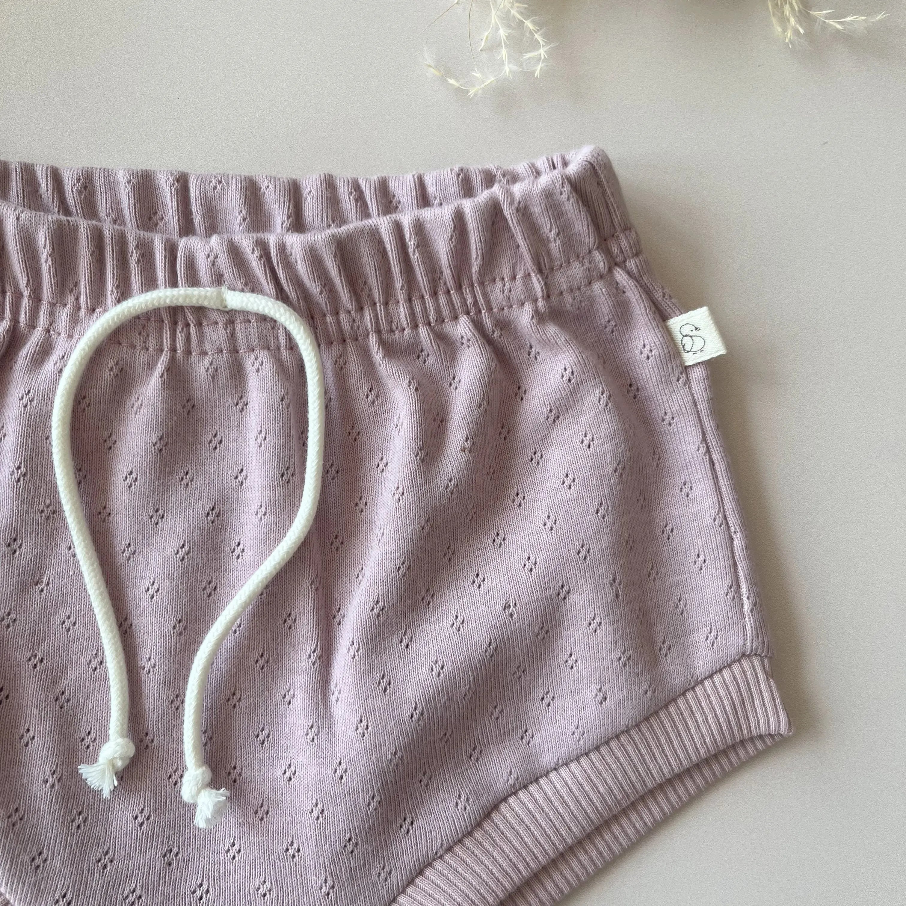 Bloomers bébé pointelle rose   Maison Piou Piou