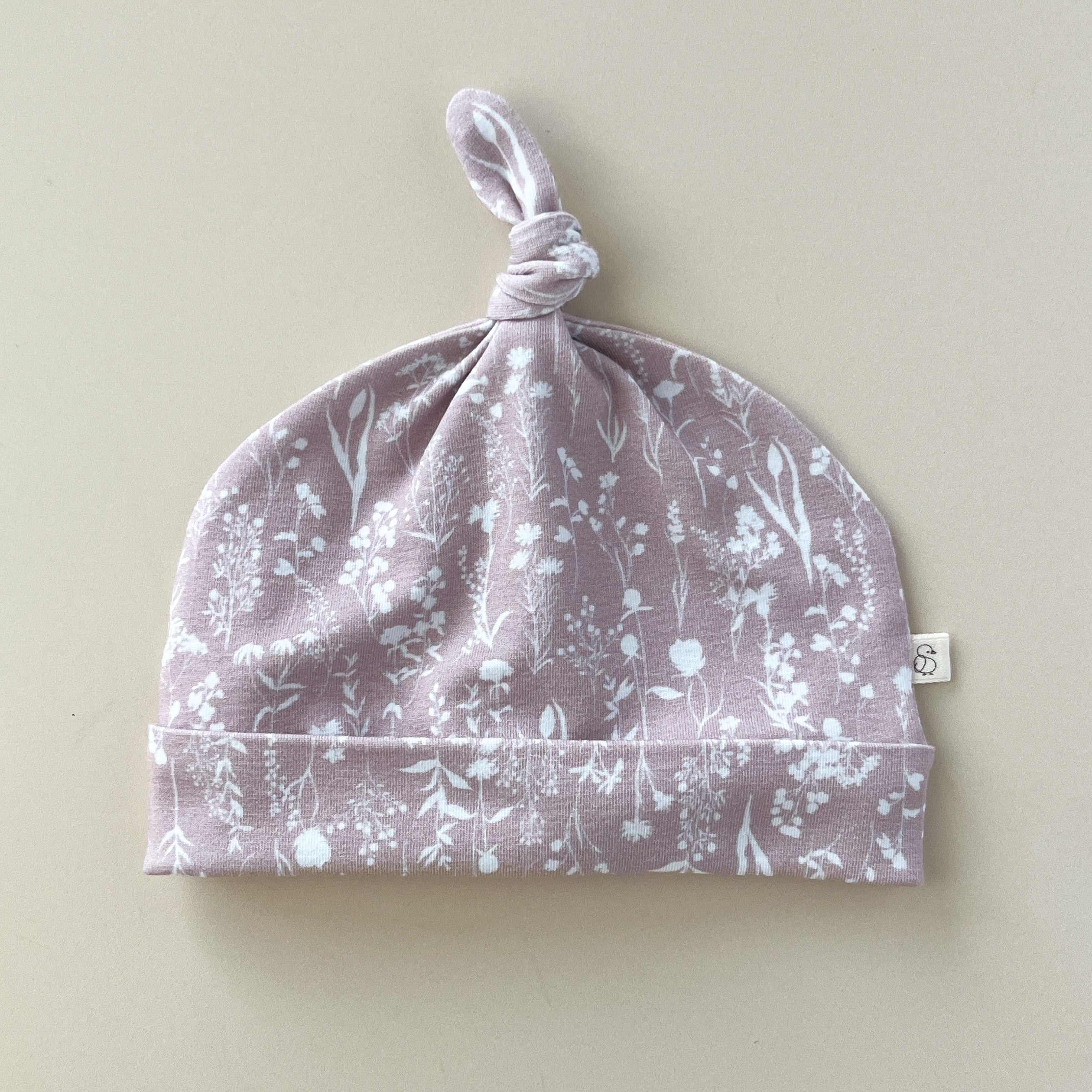Coffret de naissance bébé fille – Motif Fleurs roses