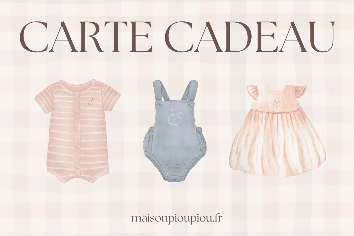 Carte-cadeau   Maison Piou Piou