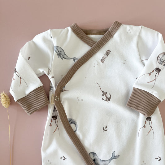 Combinaison Kimono - Marée douce - Maison Piou Piou