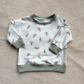 Sweat bébé et enfant , molleton de coton bio