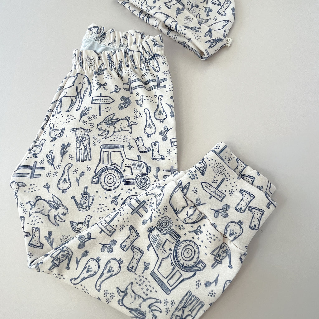 Pantalon bébé – Imprimé Animaux de la ferme