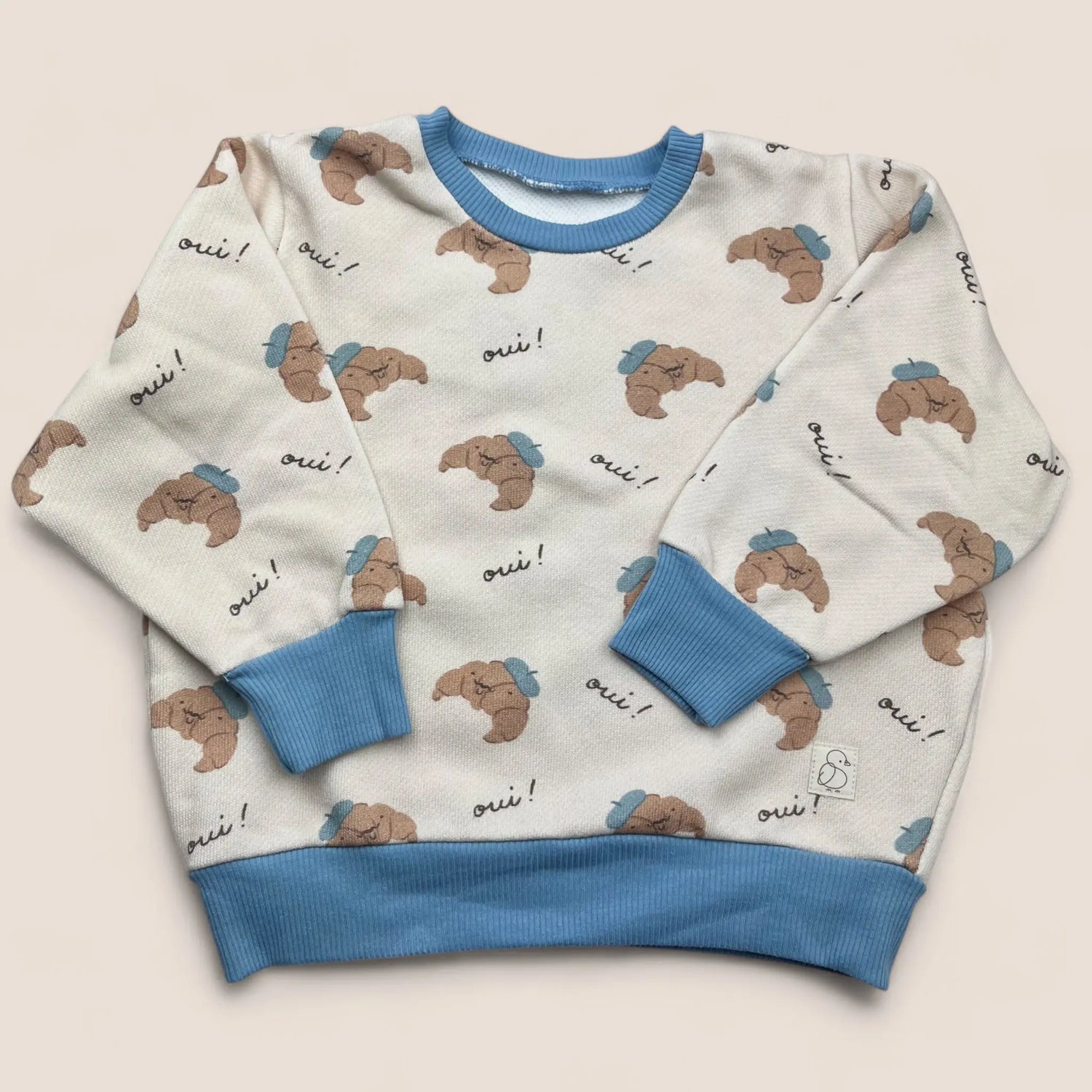 Sweat Mr. Croissant   Maison Piou Piou