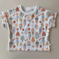 T-shirt oversize imprimé glaces
