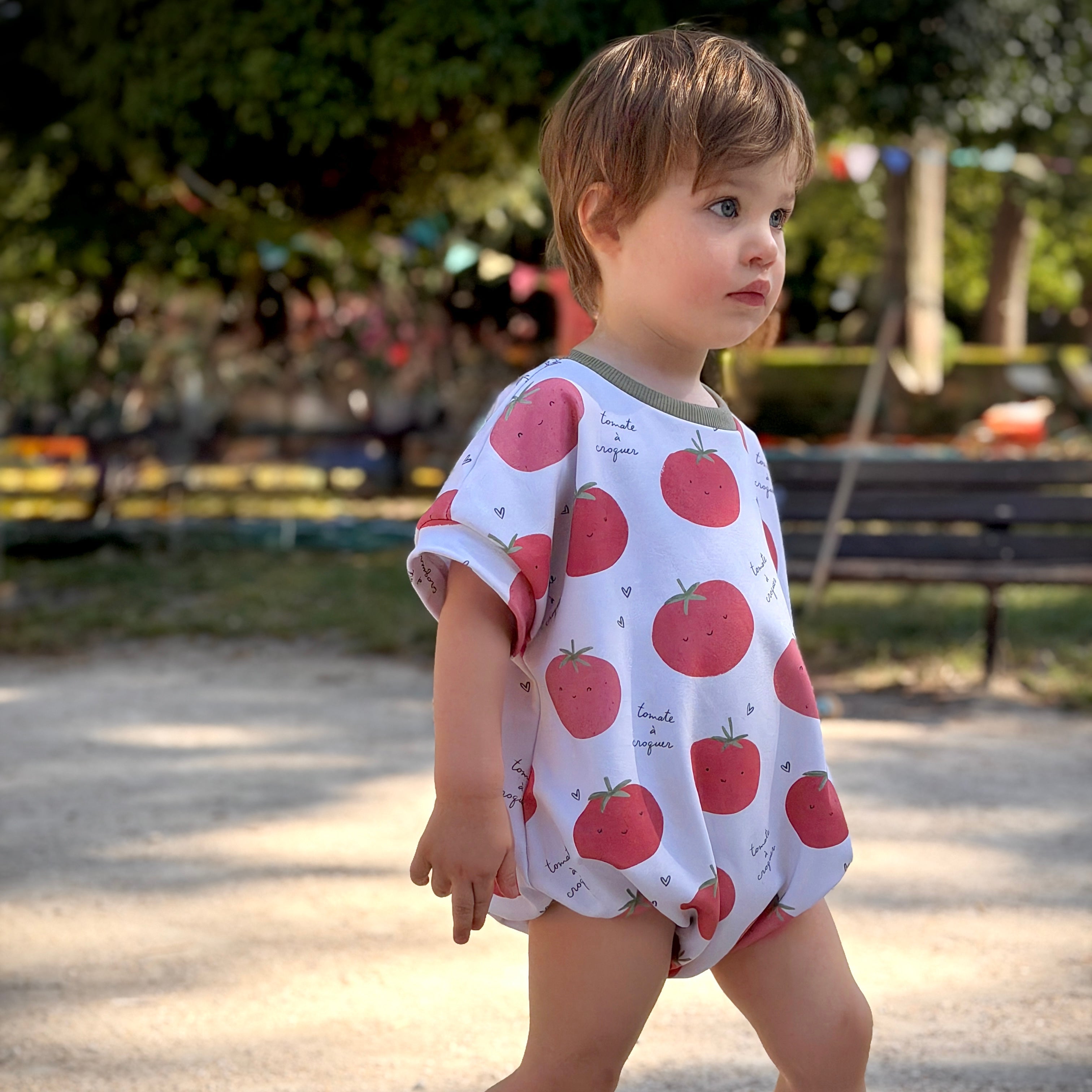 Barboteuse oversize d'été