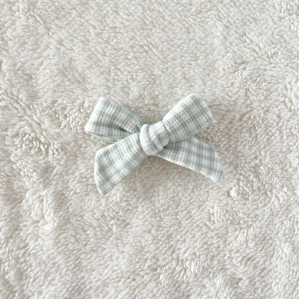 Barrette cheveux bébé et fille à nœud - motif au choix