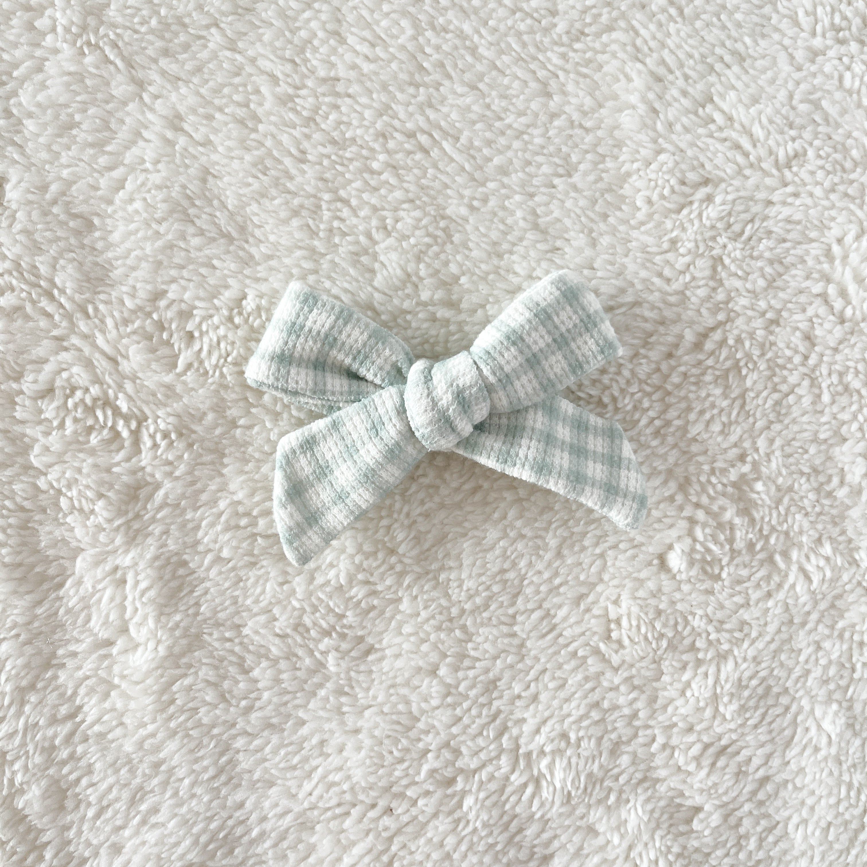 Barrette cheveux bébé et fille à nœud - motif au choix