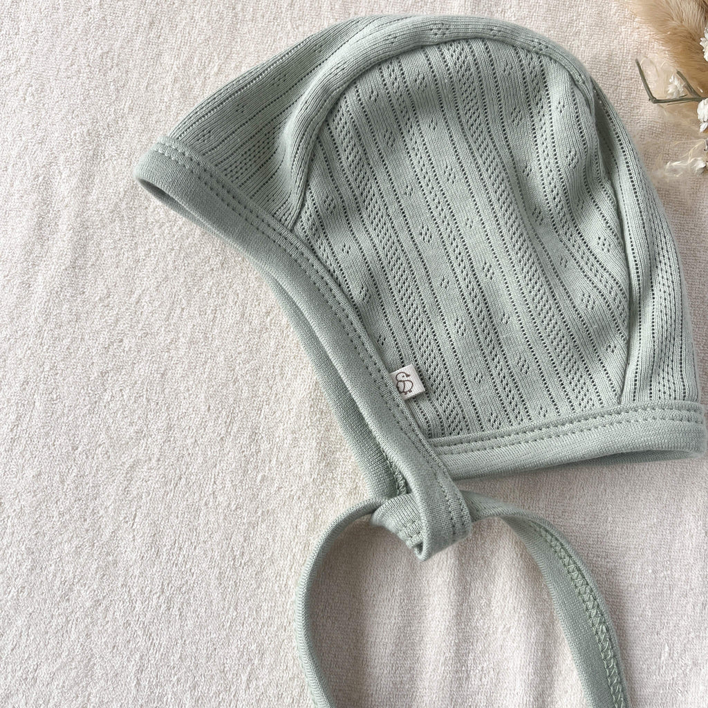 Jersey Pointelle - Sage Green