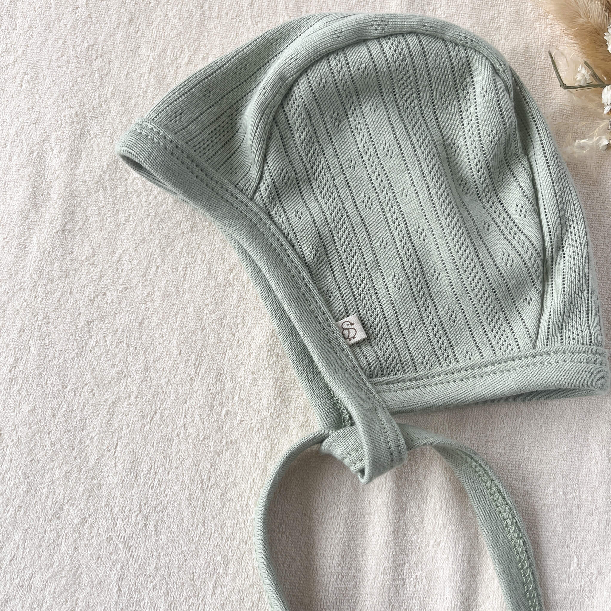 Jersey Pointelle - Sage Green