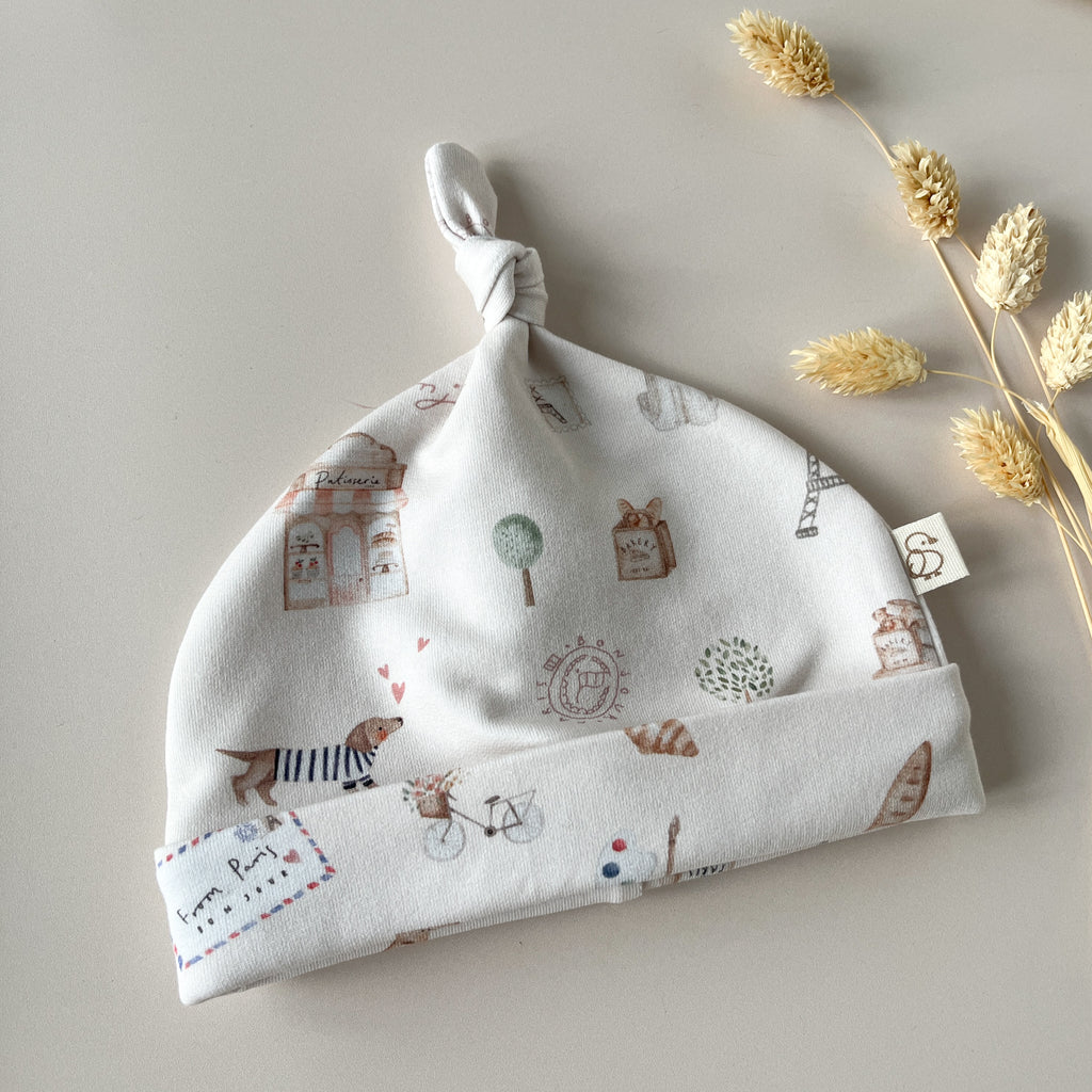 bonnet de naissance bebe paris cadeau de naissance tour eiffel