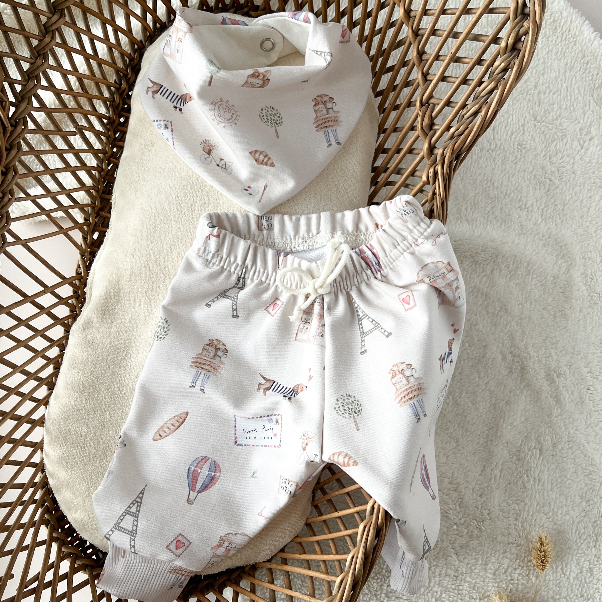 Pantalon jogging bébé et enfant – Bonjour Paris   Maison Piou Piou