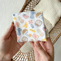 Washable cotton squares for baby - pack of 5