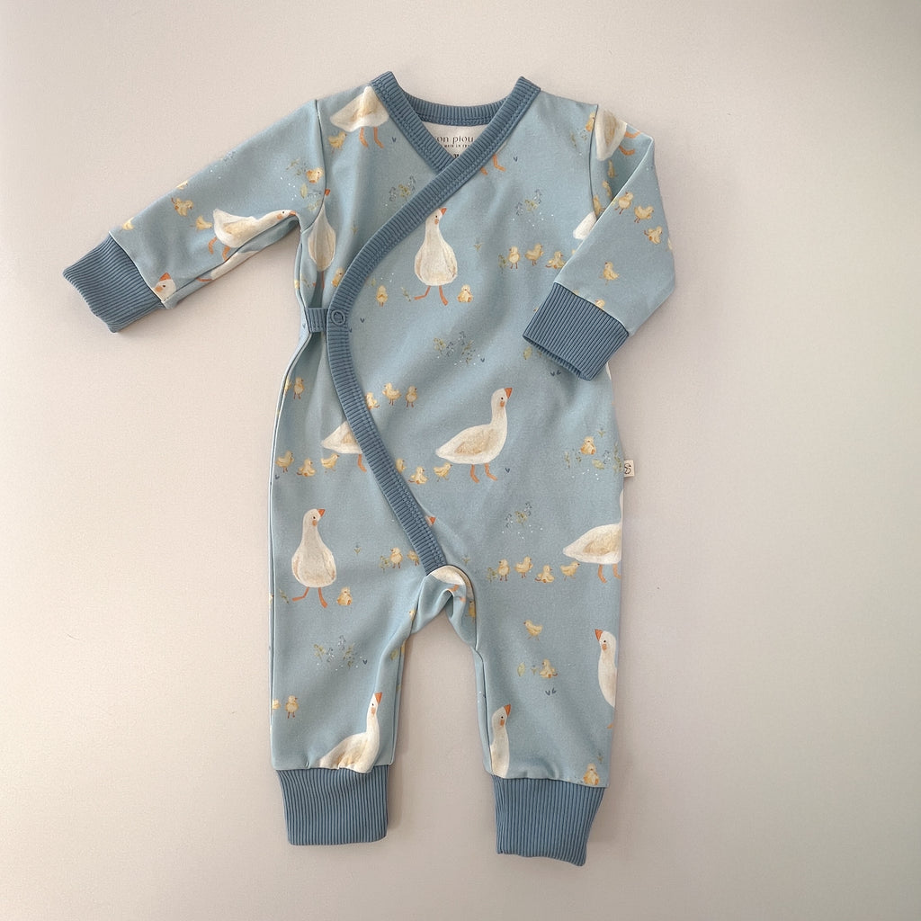 Pyjama bébé mixte jersey motif Oies