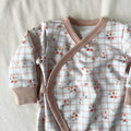 pyjama bébé naissance pour bébé fille rose avec fleurs