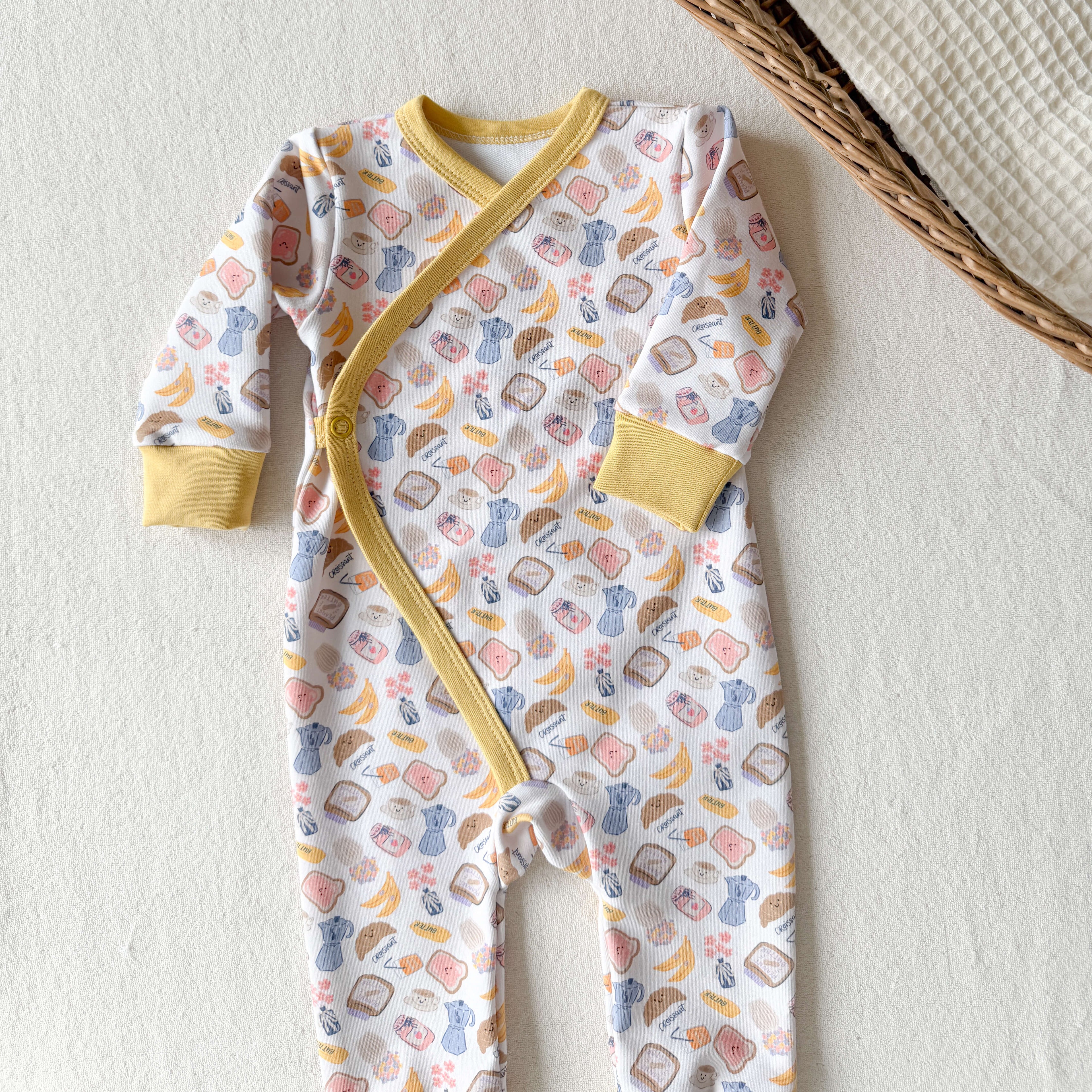 Baby Jumpsuit in Cotton Jersey