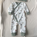 Pyjama pour bébé garçon motif safari animaux de la savane naissance 