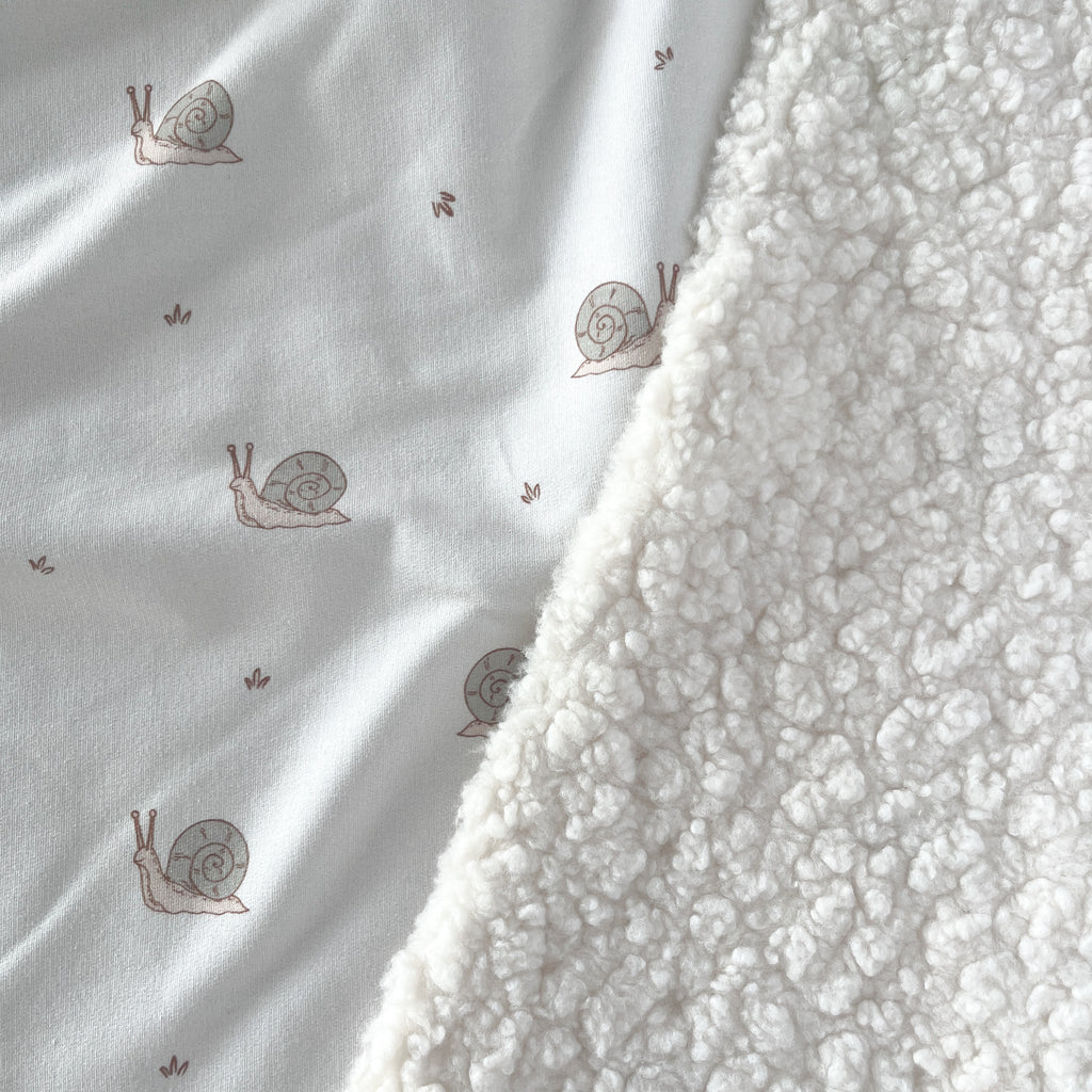 Tour de cou bébé et enfant en jersey et sherpa